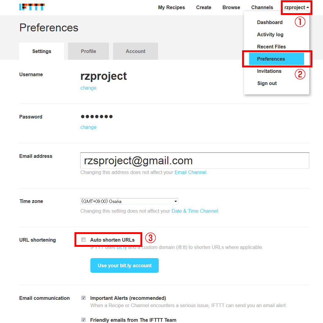 『IFTTT』によるwordpressとfacebookの連携　その3 – 短縮URLをやめる